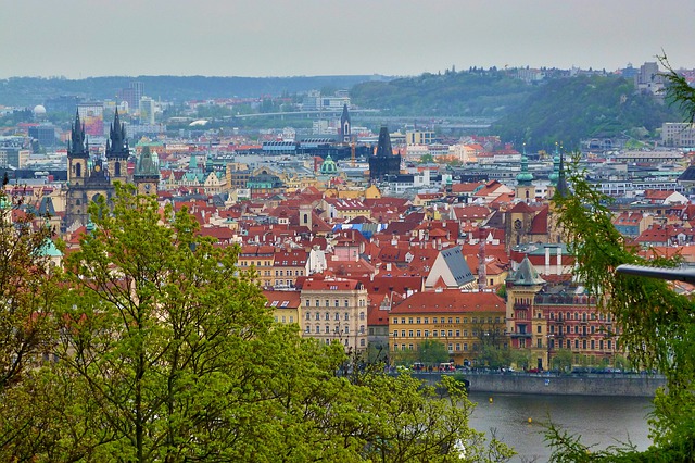 Praha ilustracni foto