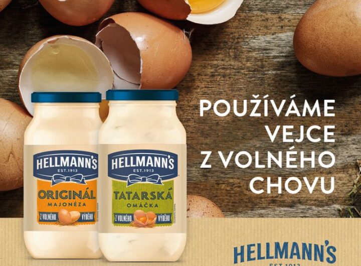 Hellmanns Free range eggs