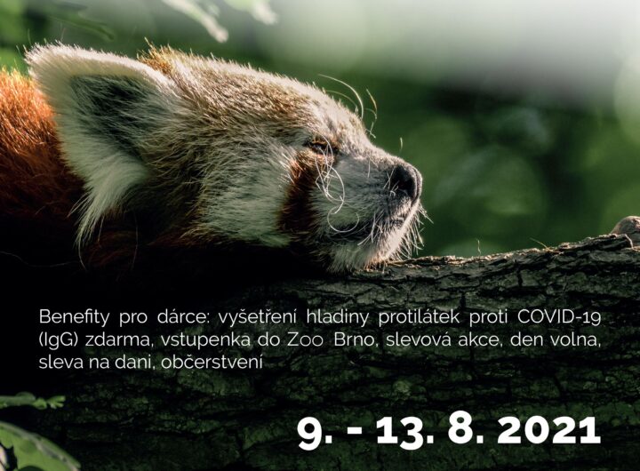 Daruj krev Zoo Brno