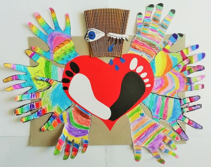 Děti kreslily pro pacienty s roztroušenou sklerózou