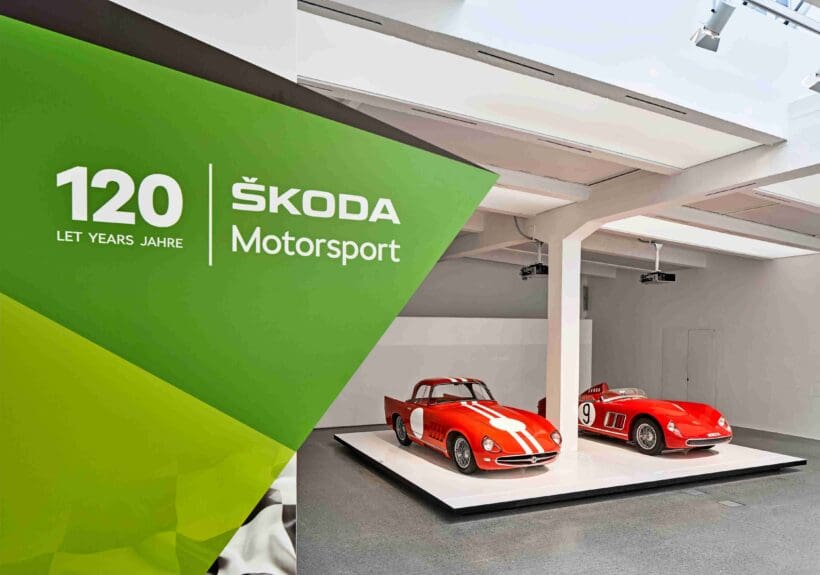 ŠKODA Muzeum vůz ŠKODA 1100 OHC Coup