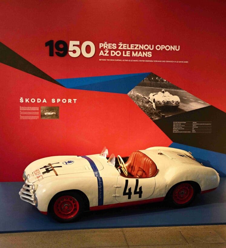 ŠKODA Muzeum vůz ŠKODA 1100 OHC Coup