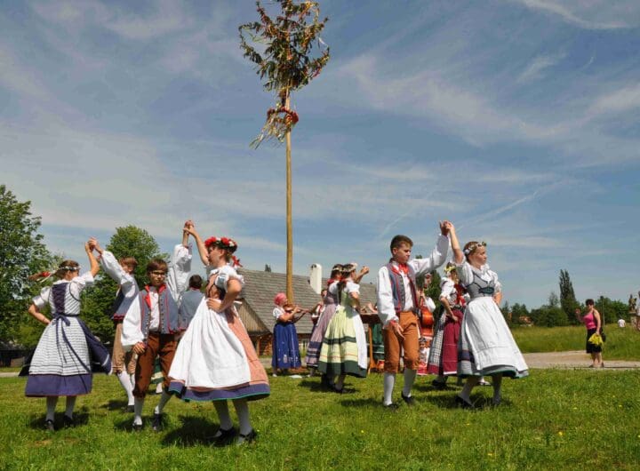 Jaro ve středočeských skanzenech