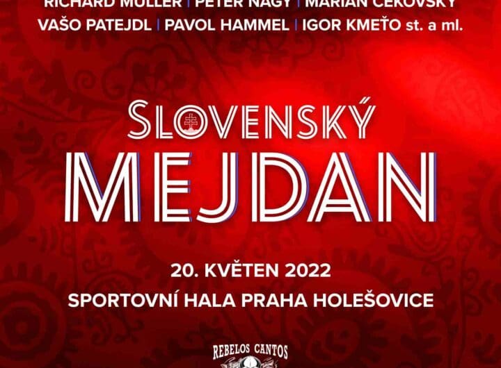 Slovenské hudební legendy přijedou do Prahy uspořádat pořádný mejdan