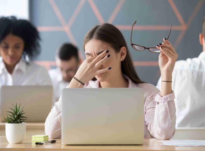 jak ulevit vašim očím