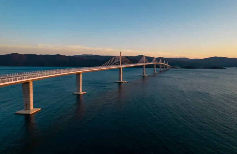 Dubrovník - Chorvatsko otevřelo most na Pelješac