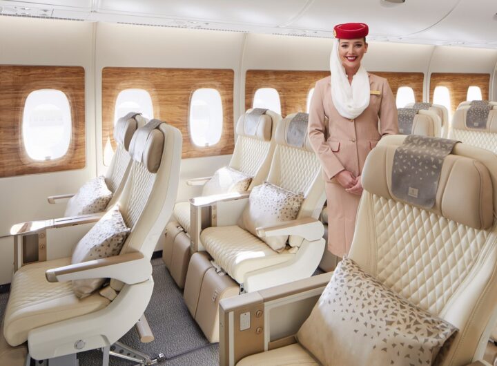Emirates kabiny Premium Economy