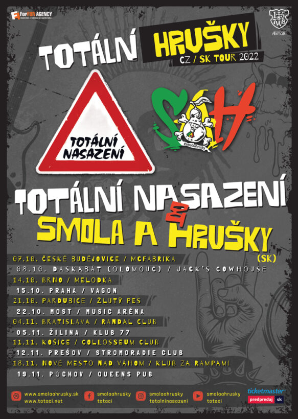 TotálníHrušky czskTour22