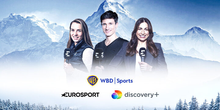 Winter Sports Composite Graphic Landscape