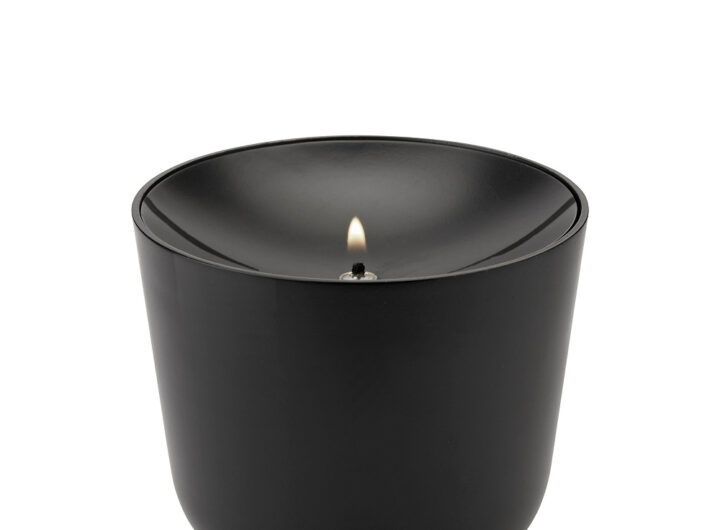 Luxurytable.cz STELTON SOLIS OLEJOVA LAMPA CERNA 1320 Kc.
