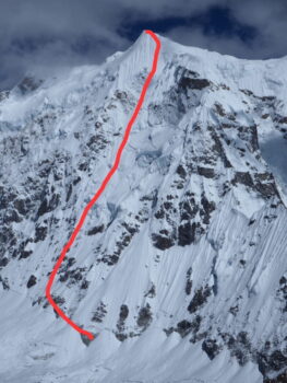 The last flight of the Falcon