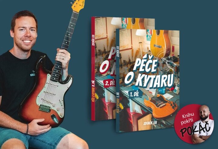 Oblíbený český blog vyšel jako kniha. Díky ní se Češi dozví, jak pečovat o kytaru.