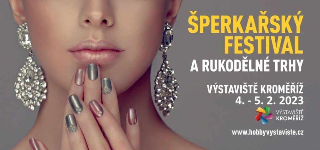 Šperkařský festival a rukodělné trhy, 4.-5. února, Výstaviště Kroměříž 1 festival