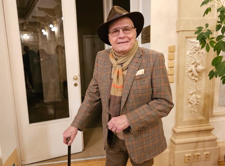 Jan Přeučil a Eva Hrušková na líbánkách ve Františkových Lázních. Oslaví 19 let od svatby