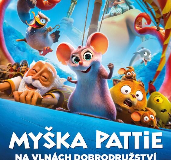 Myška Pattie, film, pro děti, kino, Na vlnách dobrodružství,