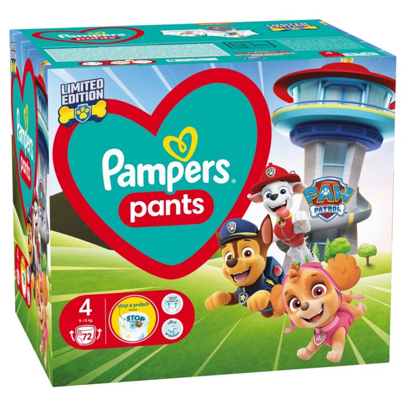 Pampers v limitované edici Paw Patrol