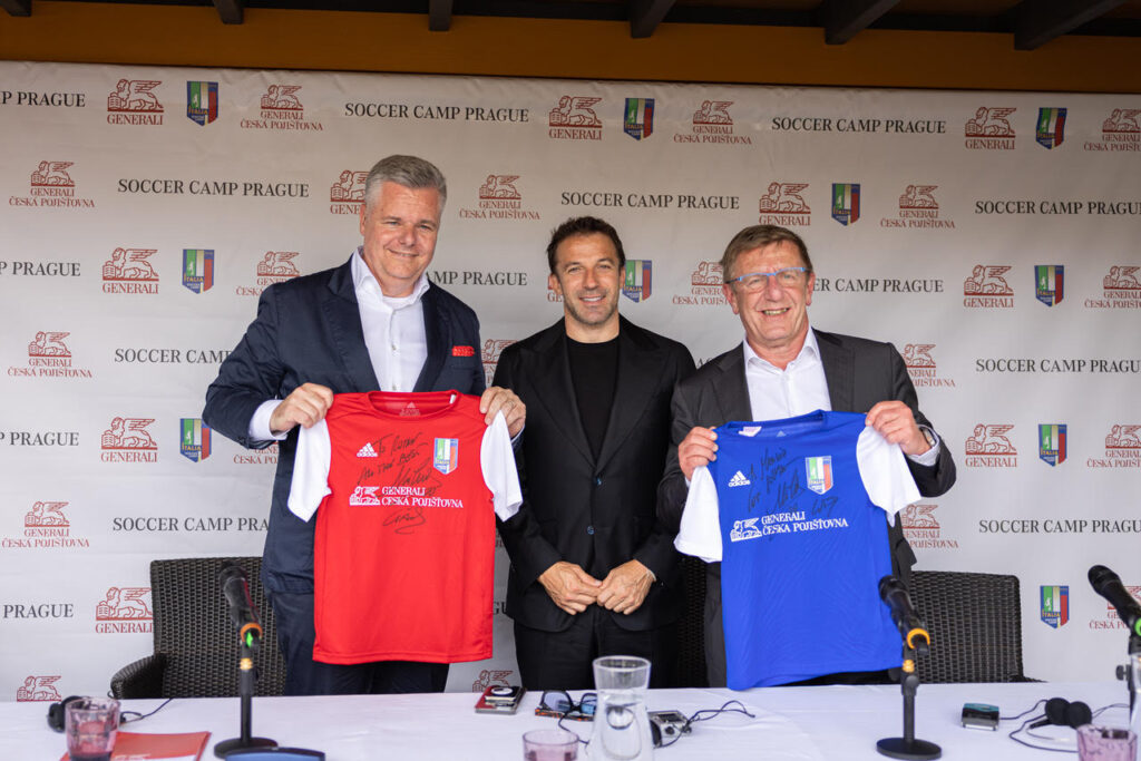 Generali Česká pojišťovna představila první ročník fotbalového soustředění Soccer Camp Prague