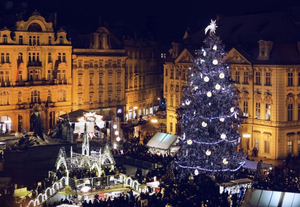 vánoční strom pro Prahu