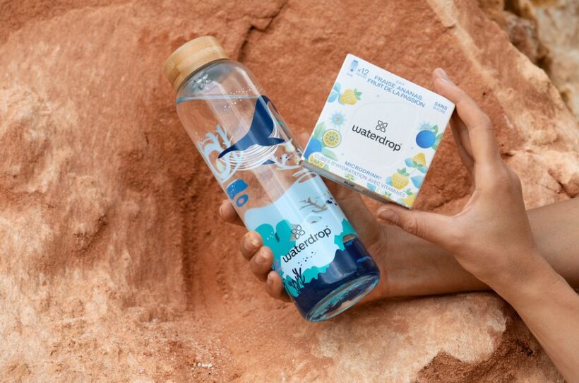 Limitovaná edice lahví waterdrop® OCEAN