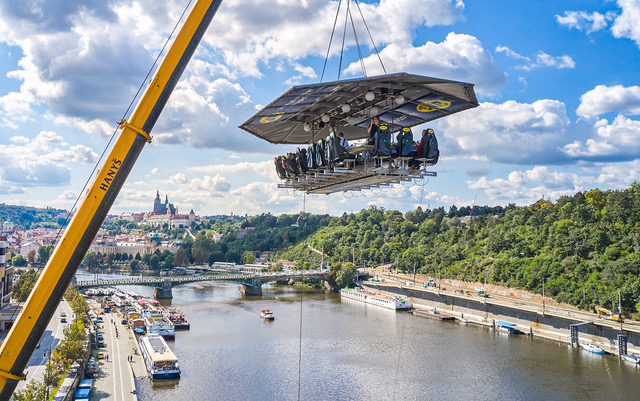 Ondřejem Korábem, Večeře v oblacích, dinnerinthesky.cz