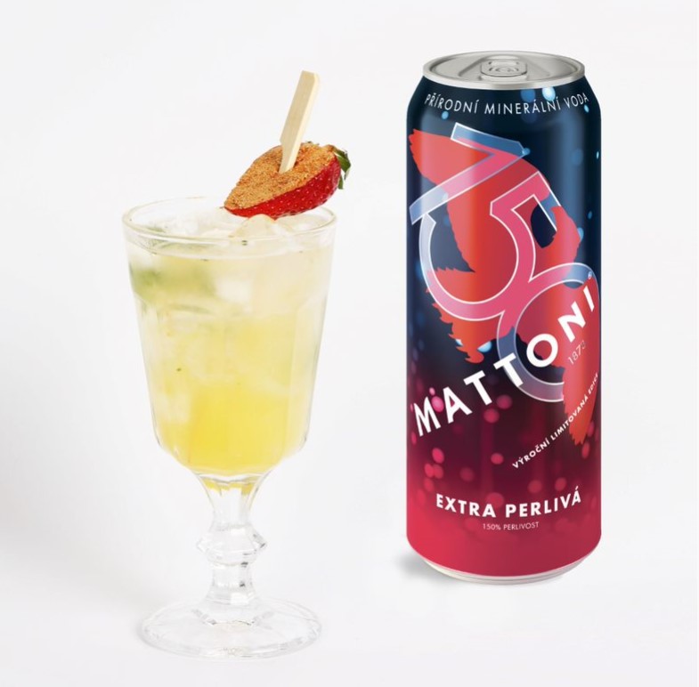 Recept koktejl Celebration s Mattoni Extra perlivou