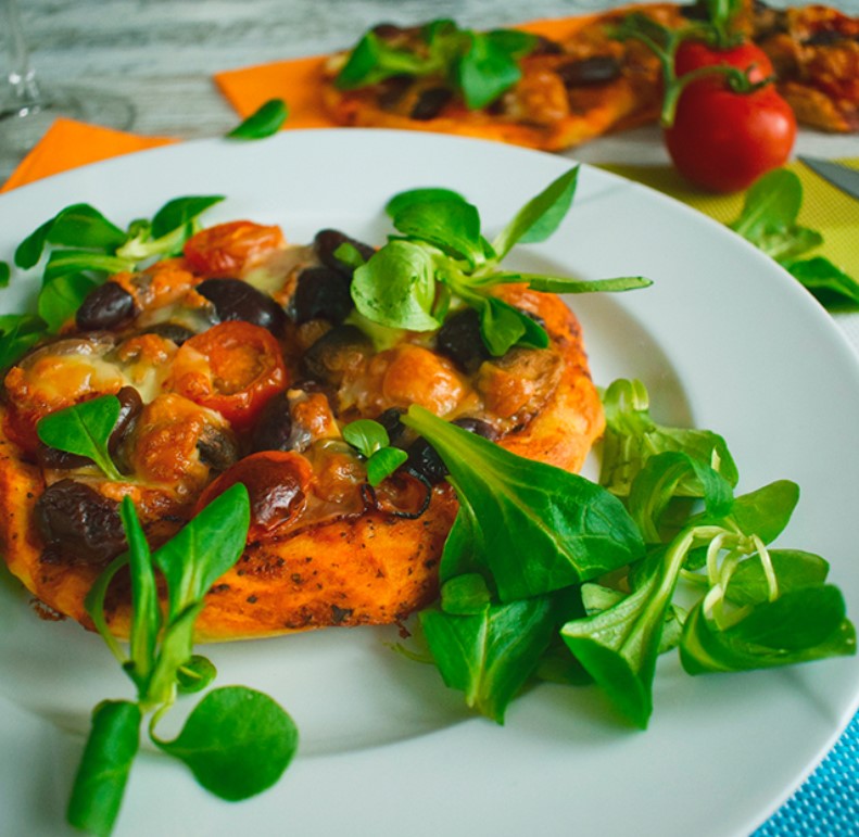 Babiččina volba mini pizza s polníčkem