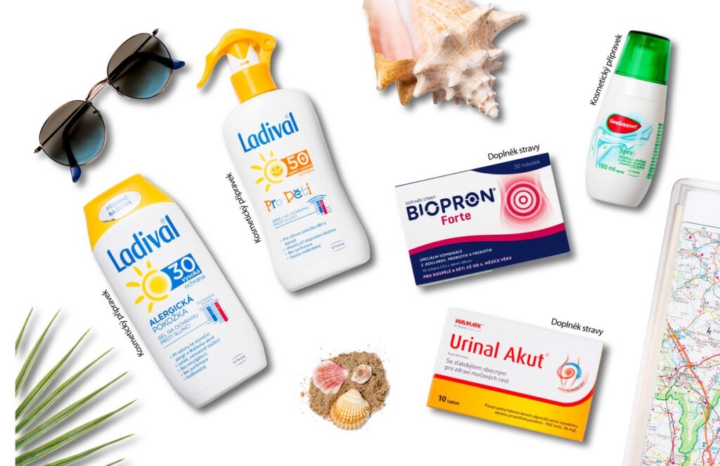 Letní lékárnička pro bezstarostnou dovolenou a pohodové prázdniny