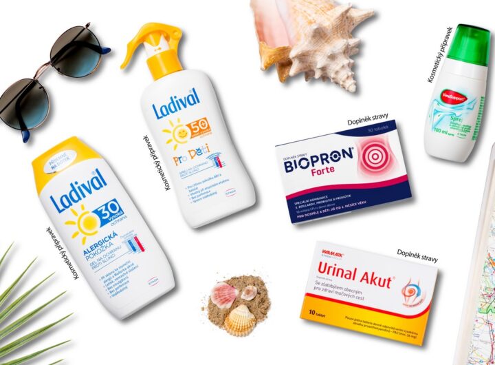 Letní lékárnička pro bezstarostnou dovolenou a pohodové prázdniny