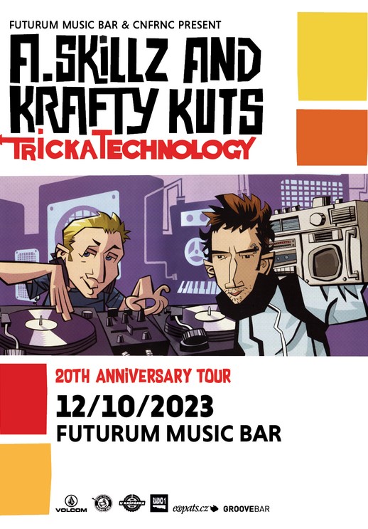 A.Skillz & Krafty Kuts oslaví 20 let desky Tricka Technology 1 A.Skillz & Krafty Kuts