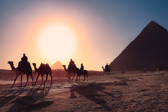Egypt. cestovani ilustracni foto