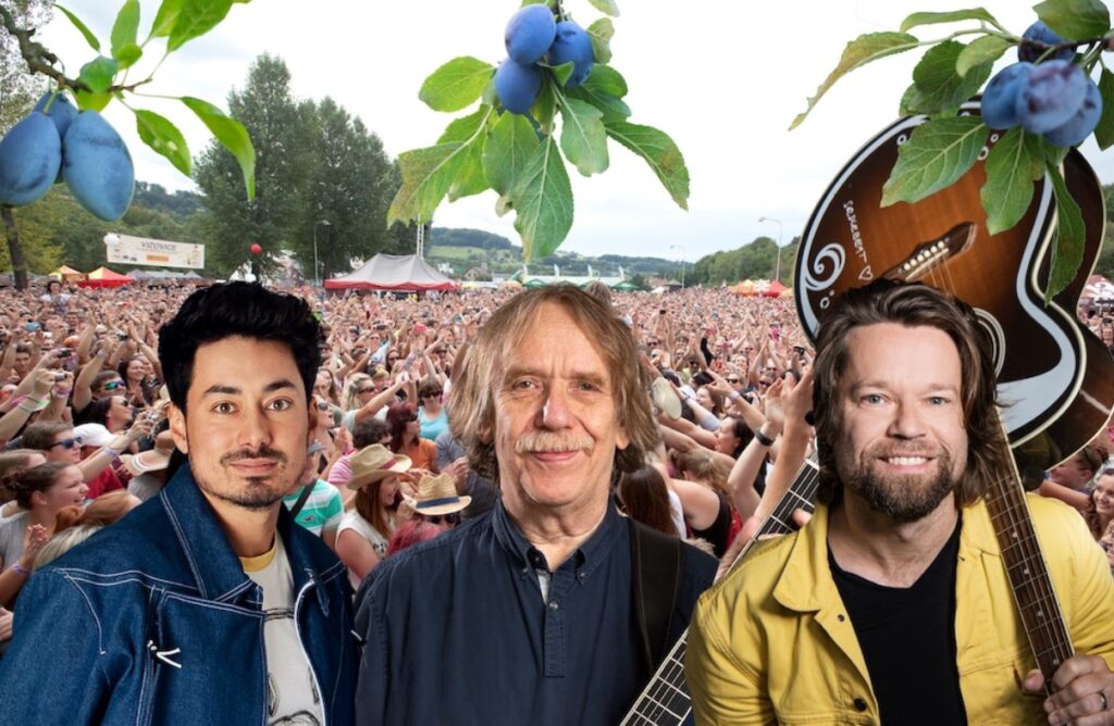 Hudebně-švestkový festival Trnkobraní ve Vizovicích tento pátek a sobotu roztančí Jaromír Nohavica a kapely Kryštof či Mirai 1 Trnkobraní