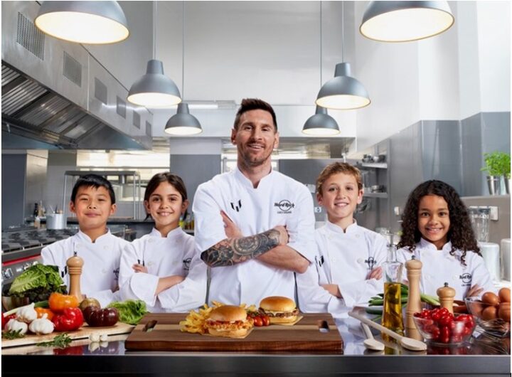 Hard Rock, Leo Messi, menu pro děti