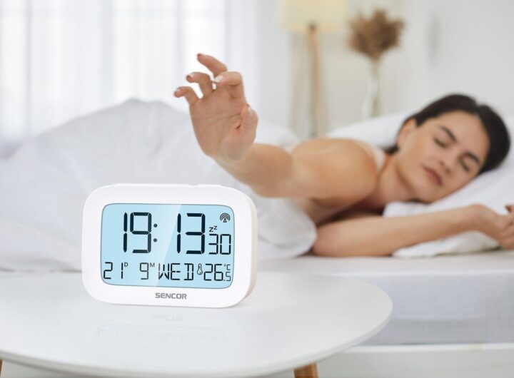 budík, sencor, vstávání, podzimní