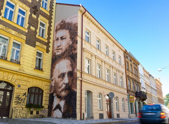 Tvůrčí dům zdobí mural art od Davida Strauzze_foto Richard Moučka