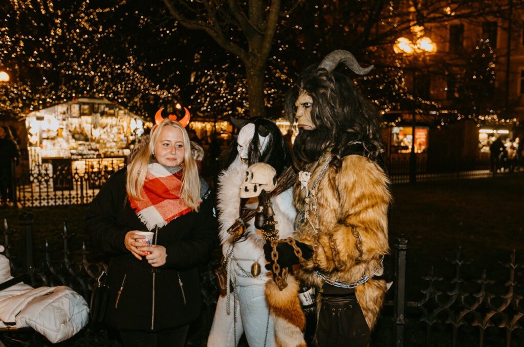 čerti, staroměstké náměstí