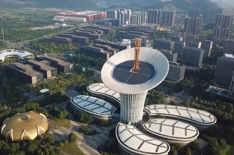 Čína Přípravy na bouři