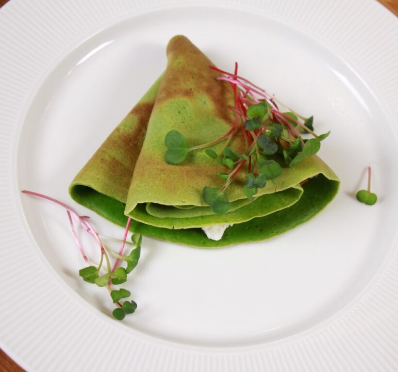 Špenátové palačinky