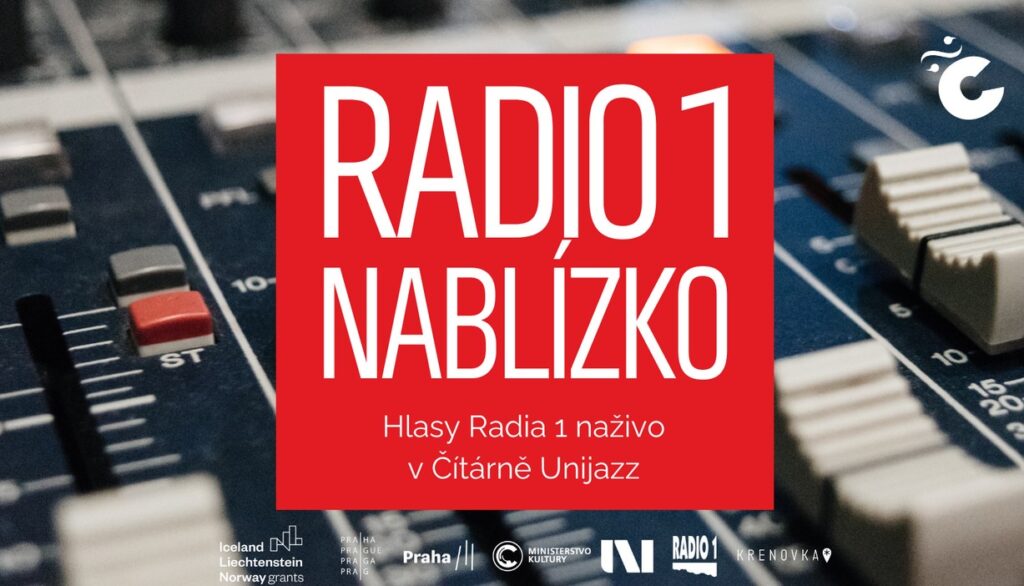 Známé hlasy Radia 1 nablízko v Čítárně Unijazz