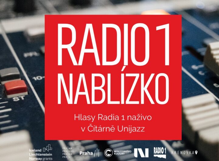 Známé hlasy Radia 1 nablízko v Čítárně Unijazz