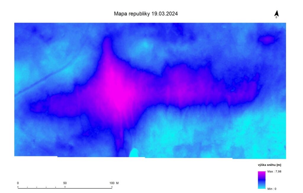 8 metrů – letošní maximum na Mapě republiky