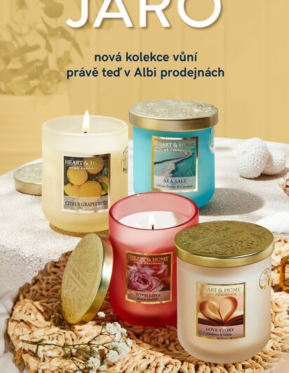 Soutěž, life4you.cz, životní styl, vyhraj, Svíčky Heart & Home od Albi