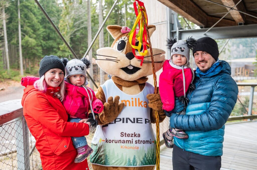 Stezka korunami stromů Krkonoše