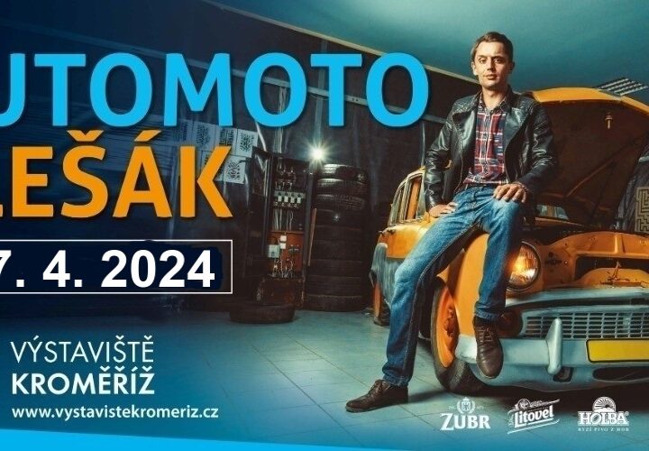 Auto - moto blešák, SRAZ VETERÁNŮ, HOBBY sběratelská akce, Kroměříž,