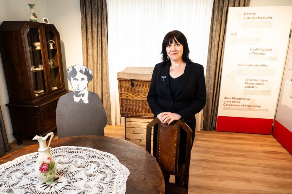 Pochodu Alice Garrigue Masarykové