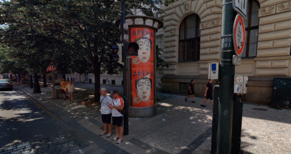 Praha, plakátovací plochy