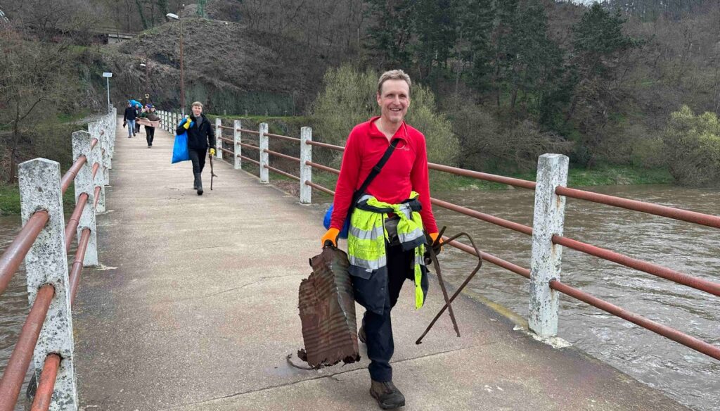 břehy řeky Sázavy