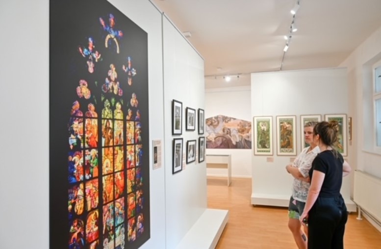 Alfons Mucha, Piešťany