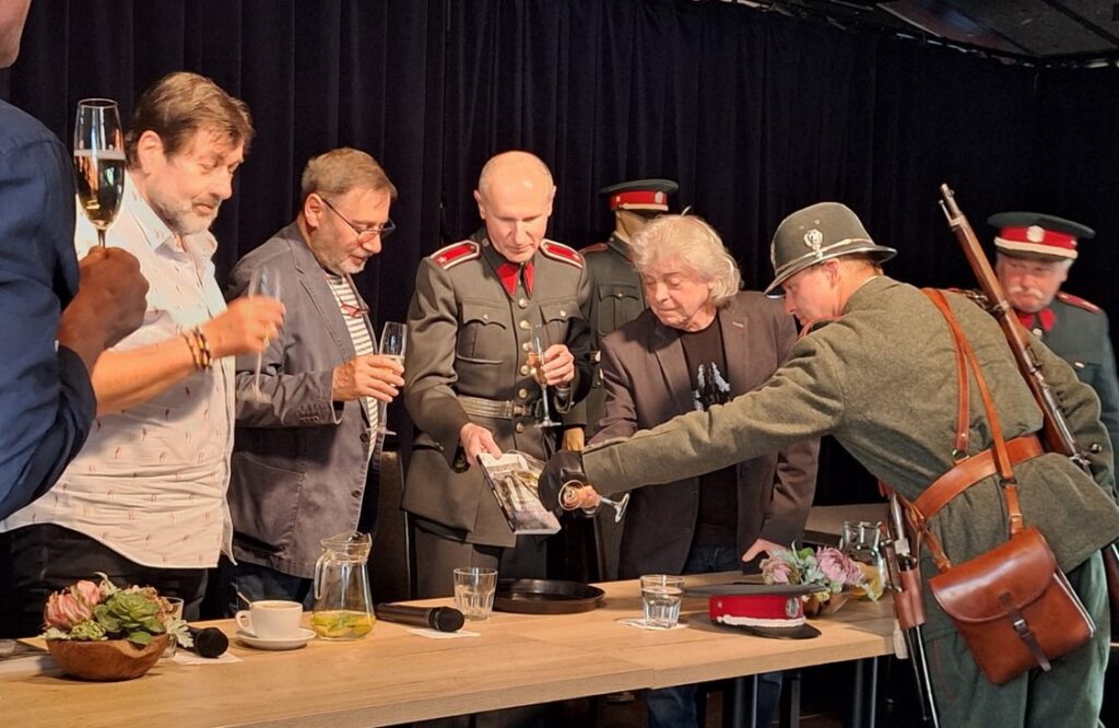 Četnické podpovídky, křest knihy