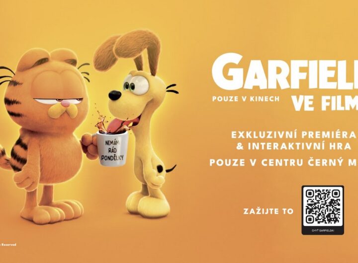 Garfield se ztratil v Centru Černý Most