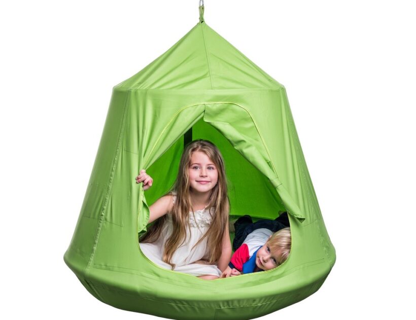 Ptačí hnízdo zelené, závěsný stan